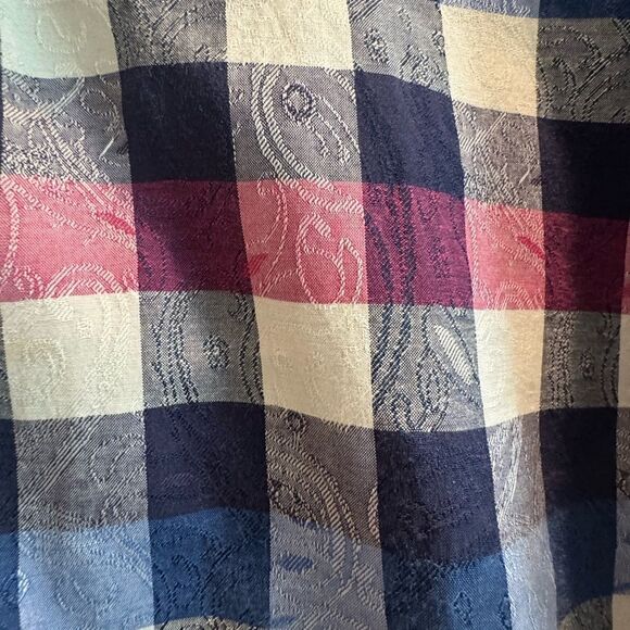 Plaid Button-Up Shirt - Picture 4 of 5